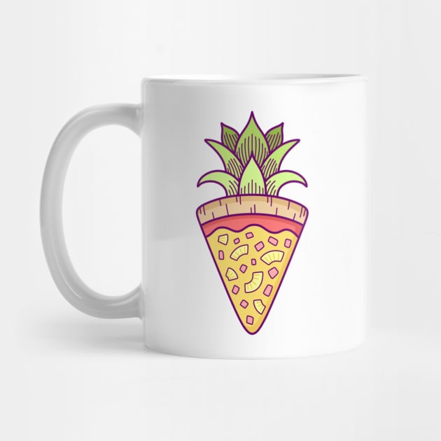 Pineapple Pizza Coat of Arms by sombrasblancas